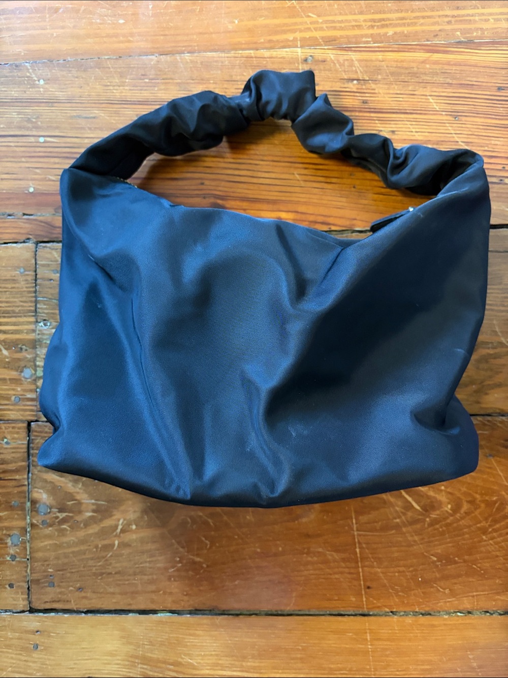 Stoney Clover Black Women's Soft Scrunch Handle Shoulder Bag
